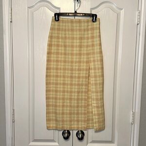 Zara high slit pencil skirt Size XS